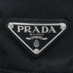 Prada Re-Nylon Bucket Hat Triangle Logo Nylon S Black — view 4
