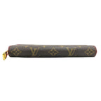 Louis Vuitton Monogram Zippy Wallet Retilo Zip Around Brown — view 4