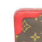 Louis Vuitton Monogram Zippy Wallet Retilo Zip Around Brown — view 7
