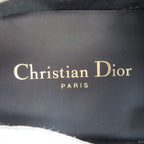 Dior Walk'n Canvas Low Cut Sneakers Shoes Logo 37.5 Black — view 5