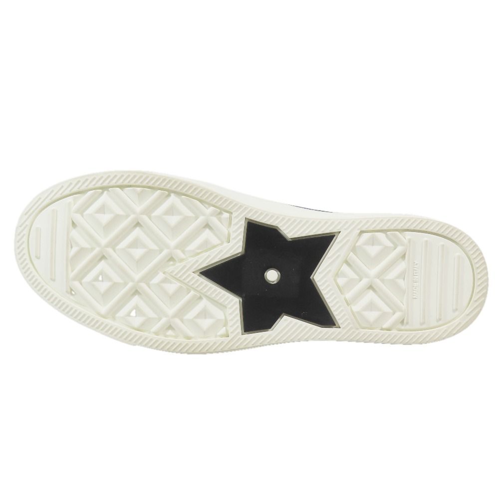 Dior Walk'n Canvas Low Cut Sneakers Shoes Logo 37.5 Black — view 4