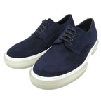 Hermes Eveil Sneakers Shoes Suede Leather 40 Navy — view 3
