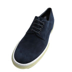 Hermes Eveil Sneakers Low Cut Suede Leather Shoes 41 Navy — view 4