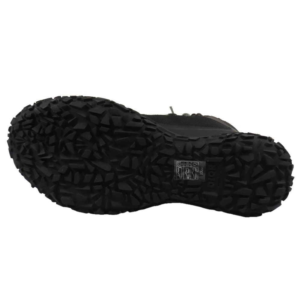 Dior Izon Hiking Boots Sneakers Lace Up Logo Shoes Mesh Rubber Black — view 5