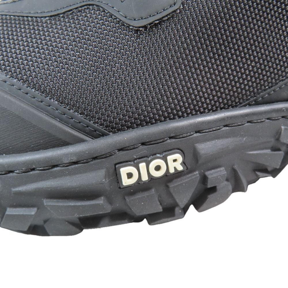 Dior Izon Hiking Boots Sneakers Lace Up Logo Shoes Mesh Rubber Black — view 7