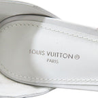 Louis Vuitton Sparkle Line Sandals Ankle Strap High Heels Shoes Logo Leather — view 8