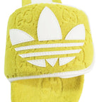 Gucci Adidas GG All Over Pattern Trefoil Logo Platform Sandals Shoes Yellow — view 7