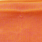 Hermes Cashmere Silk Large Shawl Plume Stitching Scarf Orange Blue — view 4