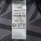 Dior CD Diamond Logo All Over Pattern Shawl Silk 100% Gray Navy Scarf — view 5