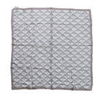 Dior CD Diamond Logo All Pattern Shawl Silk 100% Gray Scarf — view 2