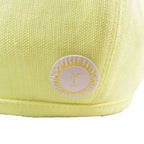 Hermes Gabrielle Beret Linen Hat Cap Yellow 57 cm Handbag — view 4