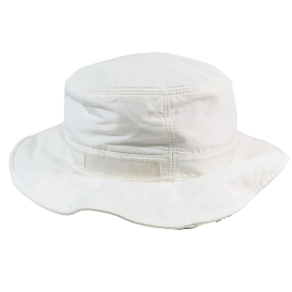 Dior Parley for the Oceans Safari Hat Bucket Hat Drawstring Logo Patch Mesh — view 2
