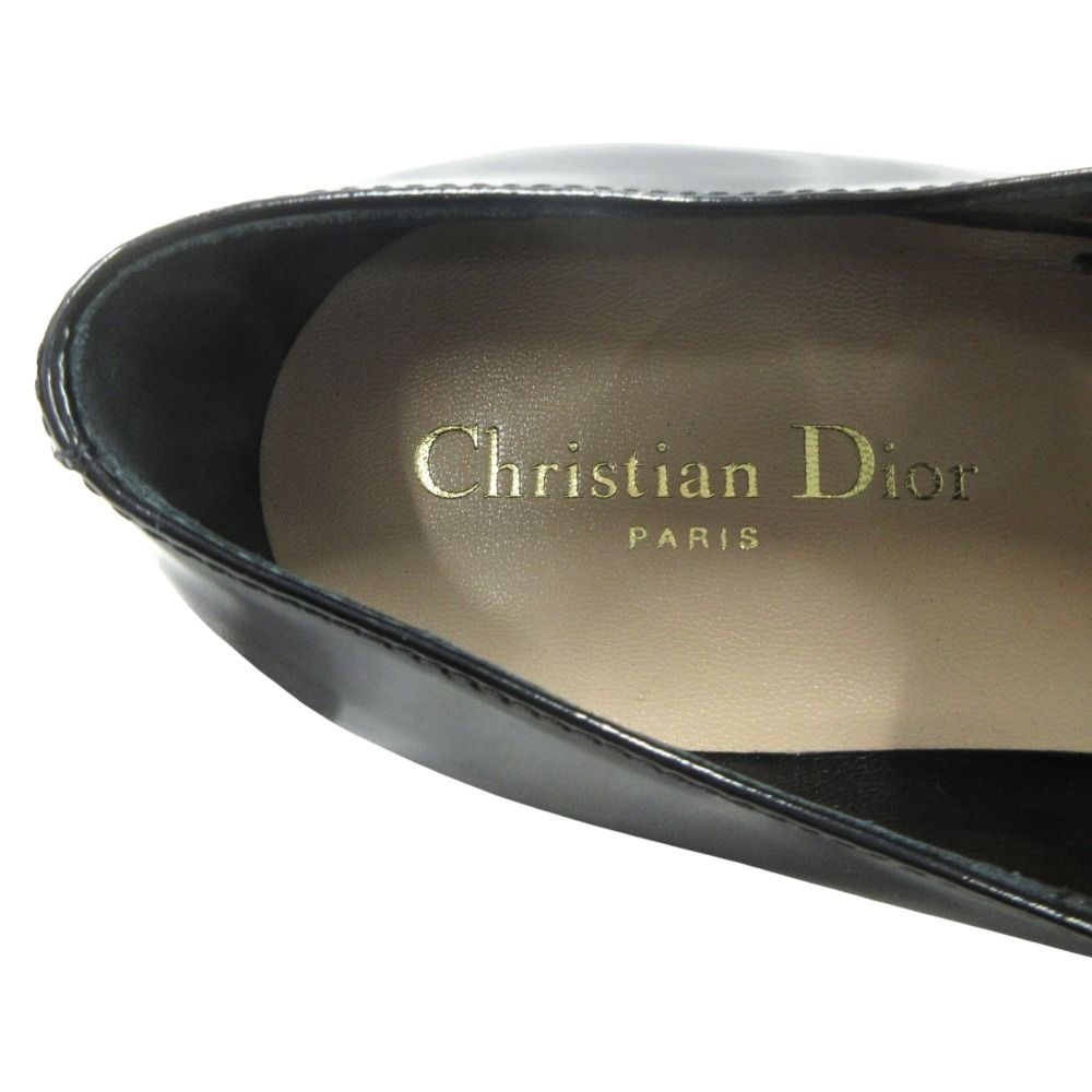 Dior Dress Davis Shoes Business Party 38 Black — view 6
