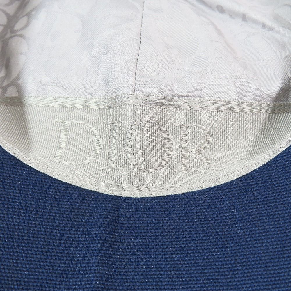 Dior Denim Tears Baseball Cap Hat Visual Patch M Navy — view 8