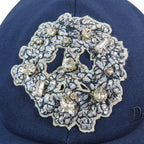Dior Denim Tears Baseball Cap Hat Visual Patch M Navy — view 2