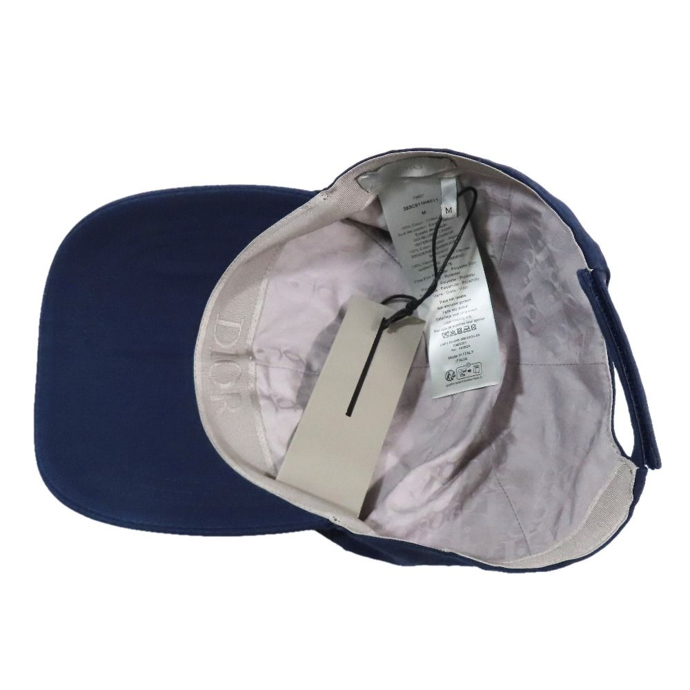 Dior Denim Tears Baseball Cap Hat Visual Patch M Navy — view 7