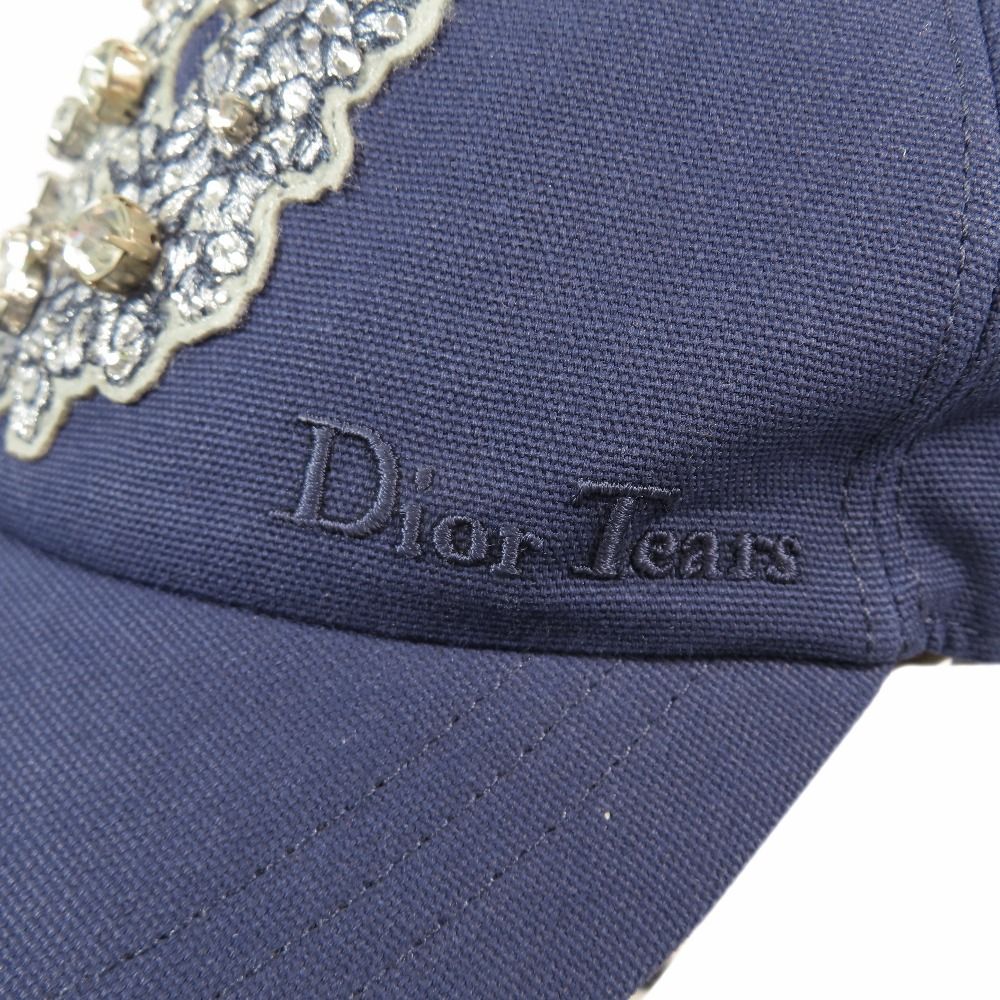 Dior Denim Tears Baseball Cap Hat Visual Patch M Navy — view 3