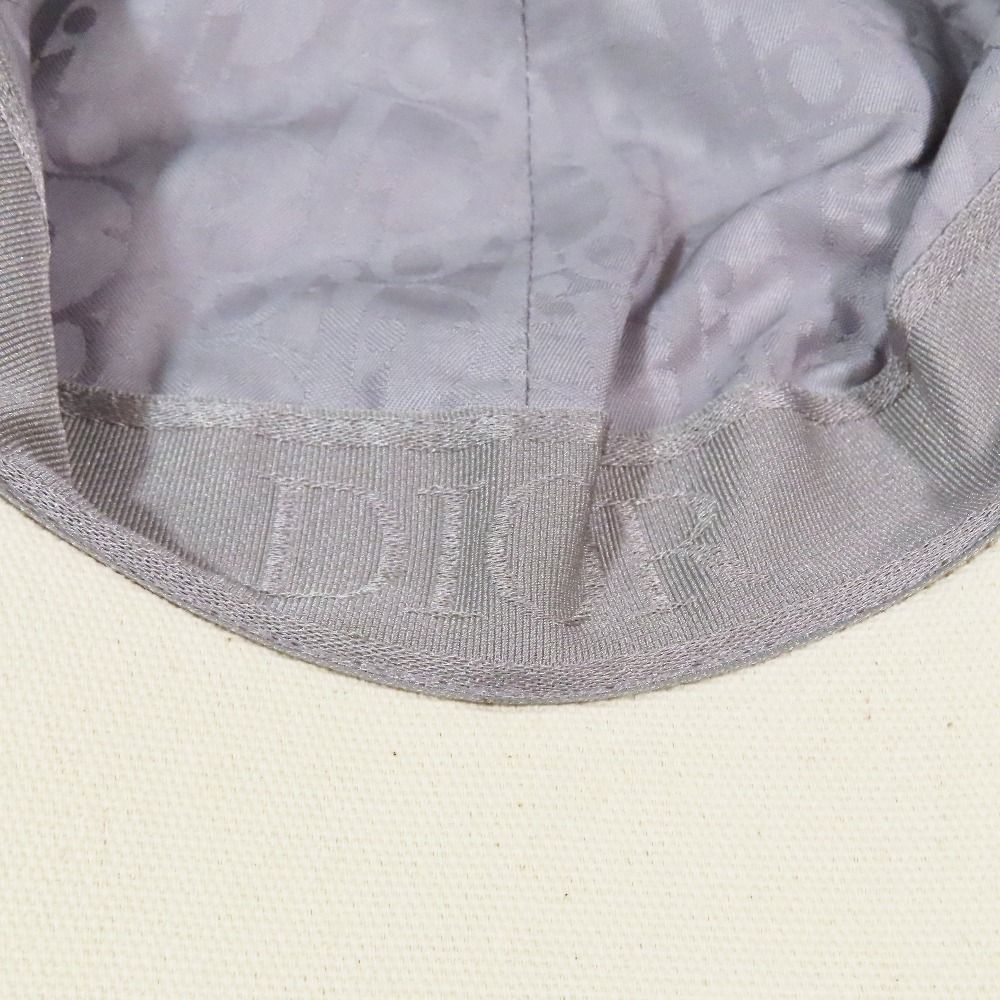 Dior Denim Tears Baseball Cap Hat Flower Logo Patch L Beige — view 6