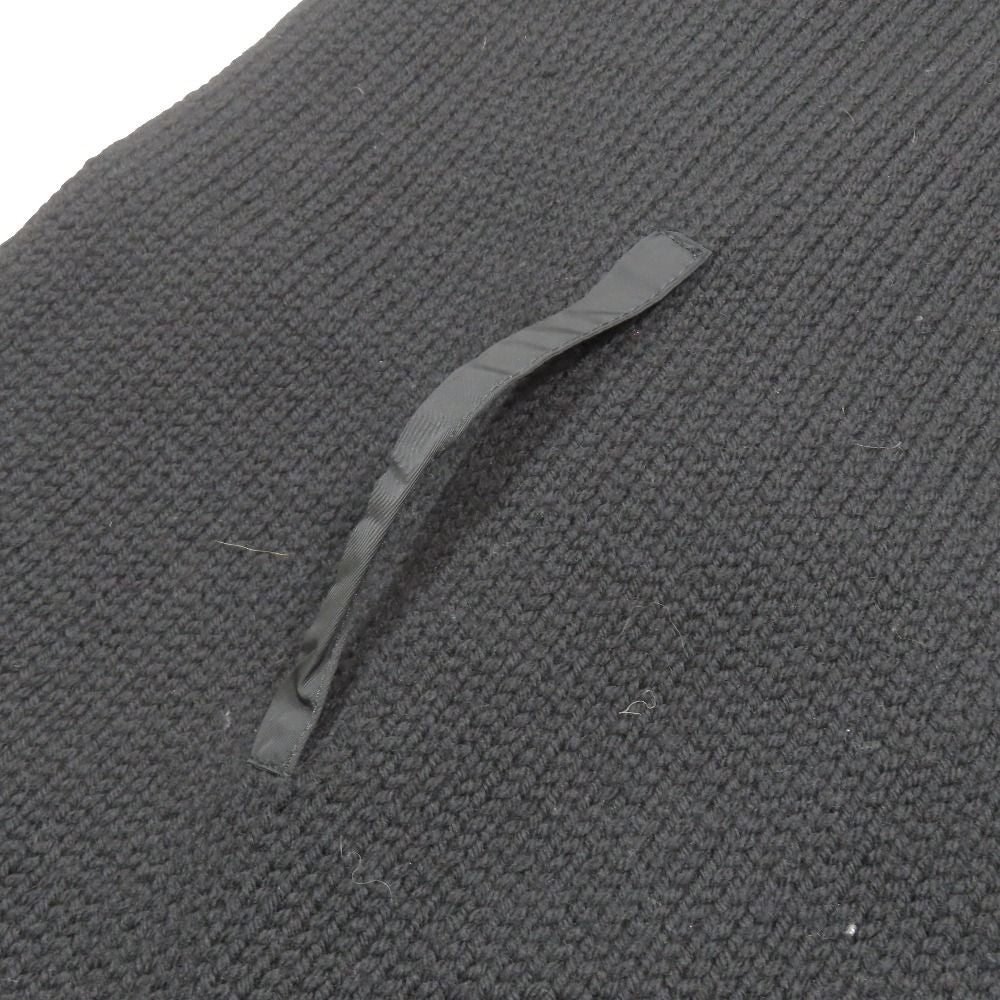 Prada Sport Reversible Nylon Knit Scarf Shawl Archive Vintage Black Sweater — view 3
