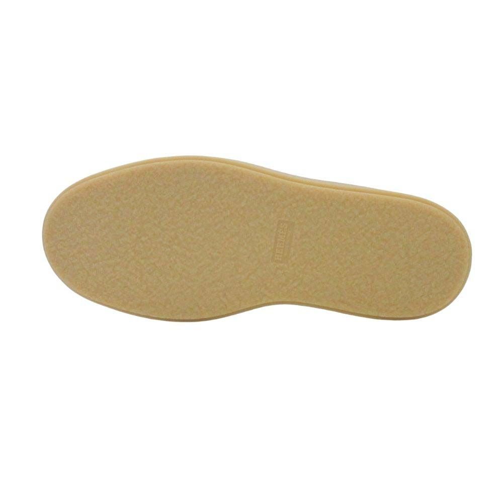 Hermes Shearling Boots 2-Way Platform Shoes 38.5 Beige — view 6