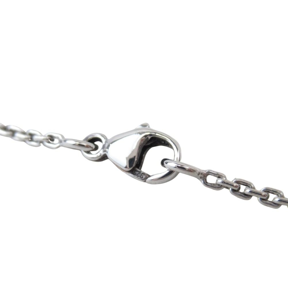 Louis Vuitton LV Logo Pendentif Lockit Necklace Padlock Silver — view 6
