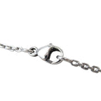 Louis Vuitton LV Logo Pendentif Lockit Necklace Padlock Silver — view 6