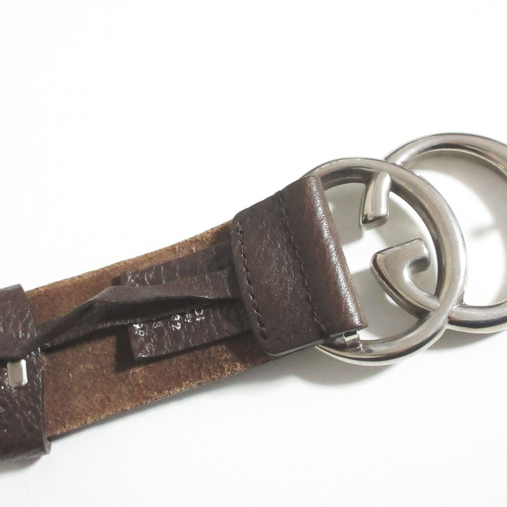Gucci GG Marmont Leather Belt Brown — view 5