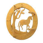 Hermes Vintage Horse Motif Belt Buckle Gold — view 2