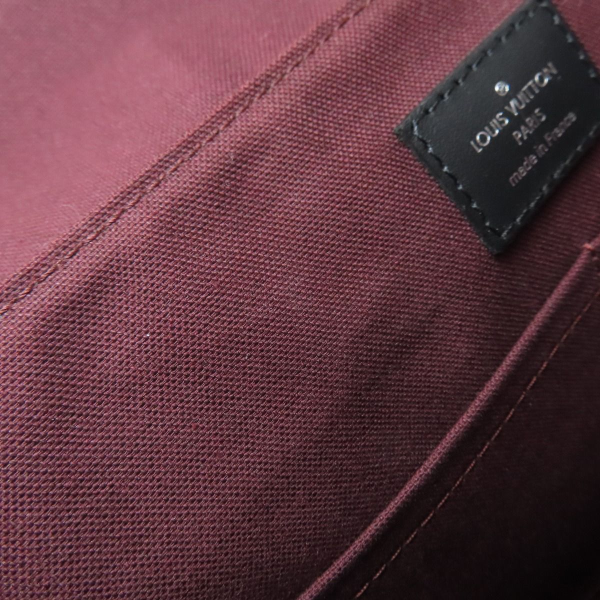 Louis Vuitton District PM Shoulder Bag Monogram Macassar — view 9