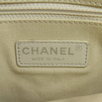 Chanel Quilted 2-Way Silver Tote Calf — view 6