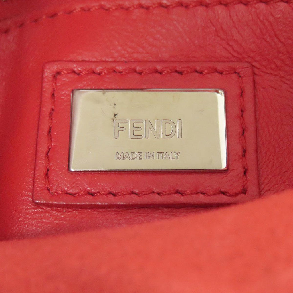 Fendi Peekaboo Mini 2-Way Handbag Calf — view 7
