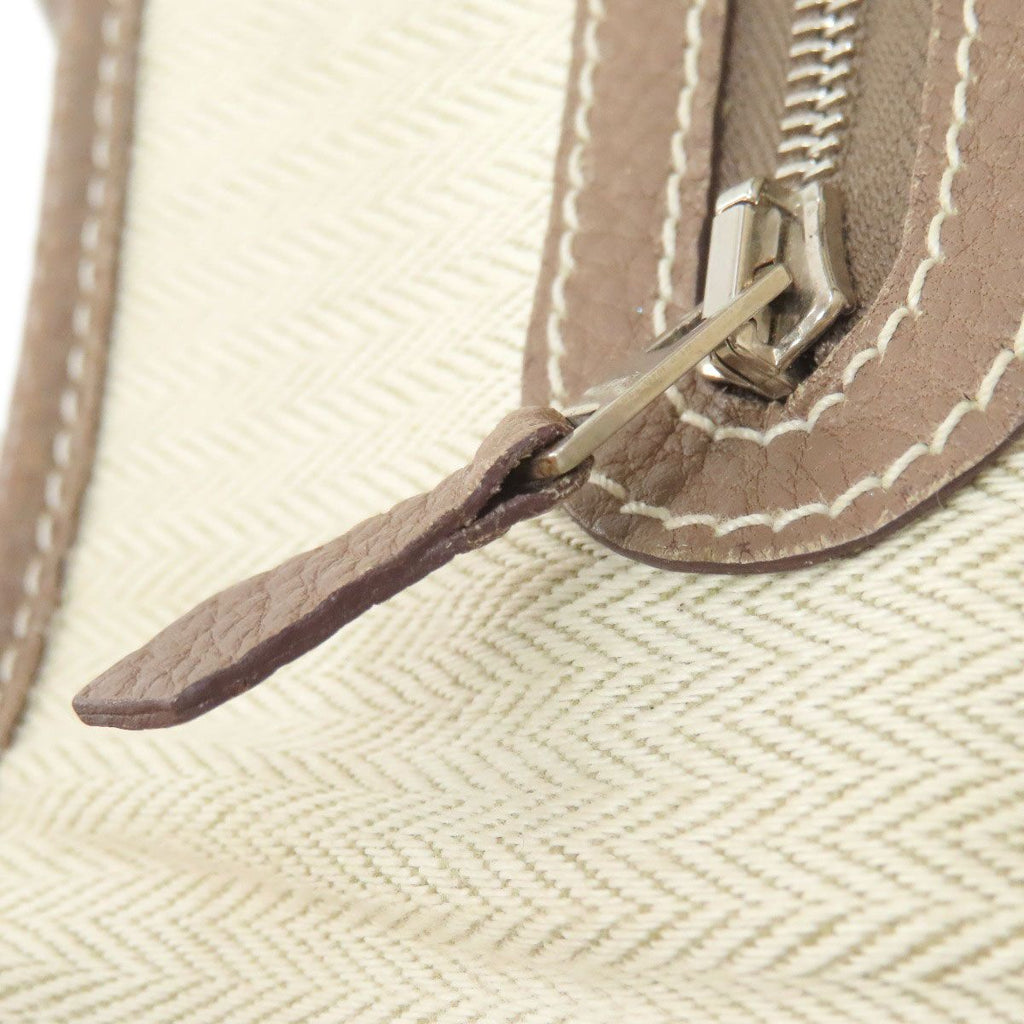 Hermes Garden Party PM Ethope Silver Tote Negonda — view 8
