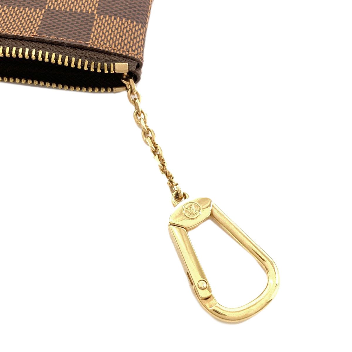 Louis Vuitton Pochette Cles Coin Case Damier Canvas — view 7