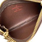 Louis Vuitton Pochette Cles Coin Case Damier Canvas — view 4