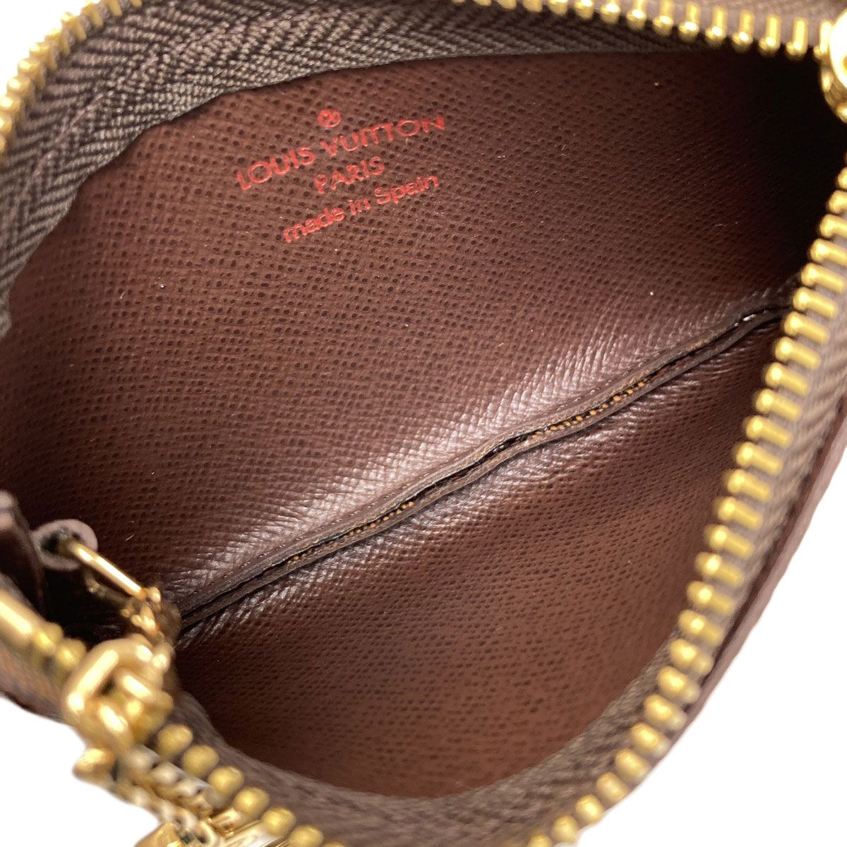 Louis Vuitton Pochette Cles Coin Case Damier Canvas — view 4