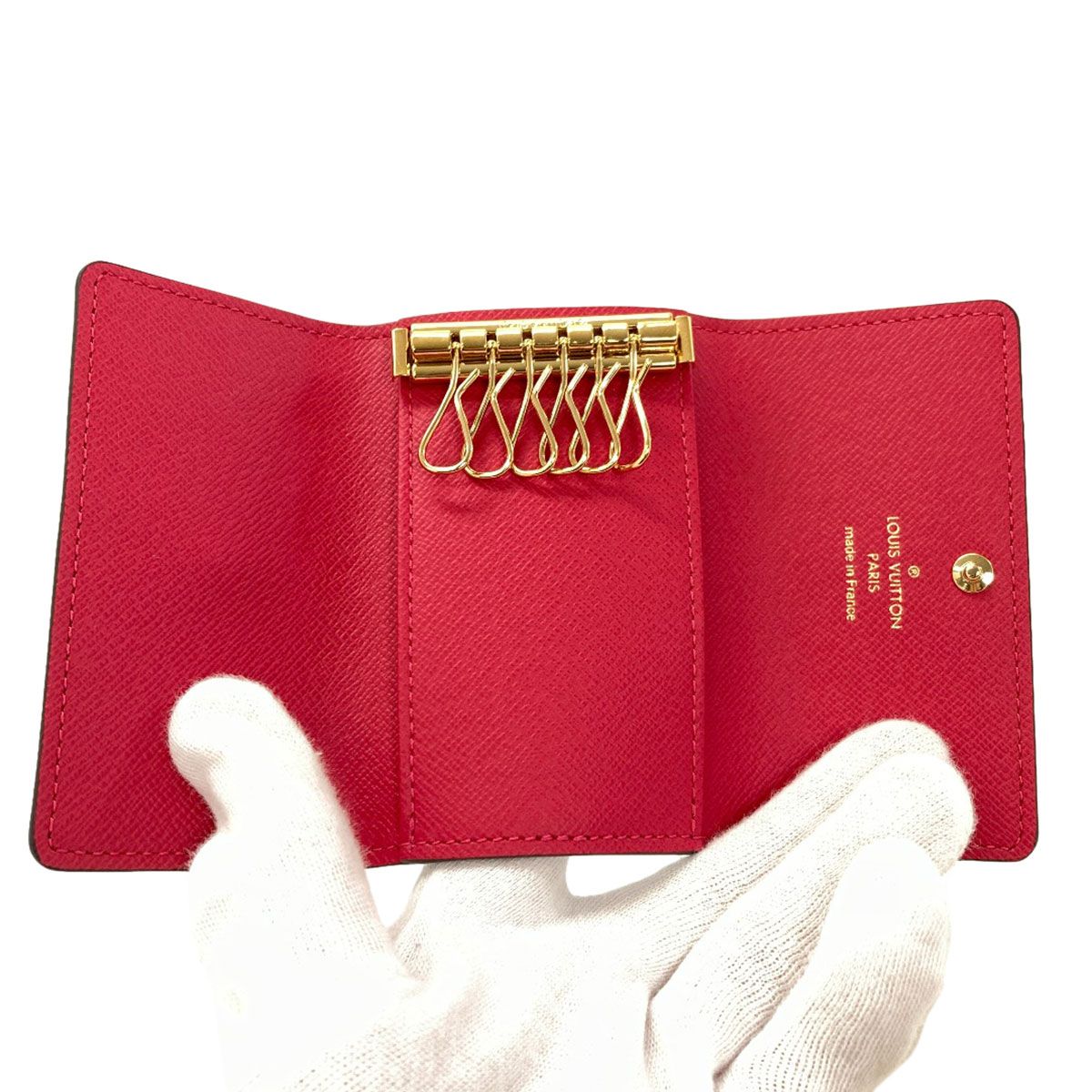Louis Vuitton Multicles 6 Key Case Monogram Canvas Key Holder — view 4
