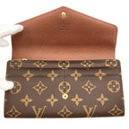 Louis Vuitton Portefeuille Sarah Wallet Monogram Canvas — view 4