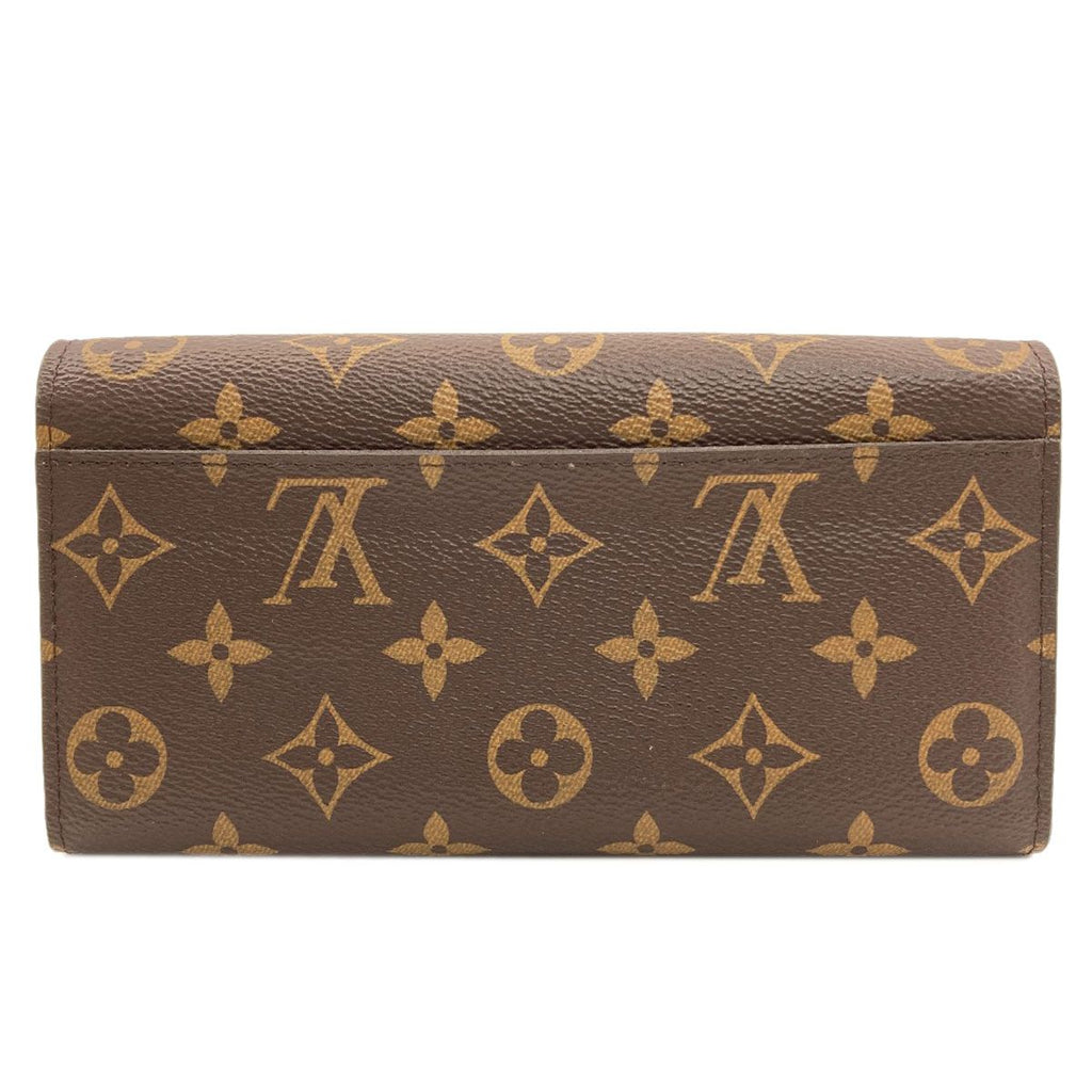 Louis Vuitton Portefeuille Sarah Wallet Monogram Canvas — view 2