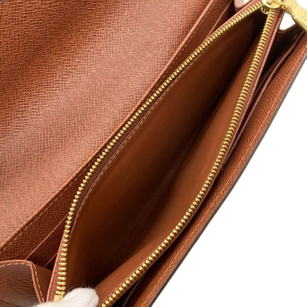 Louis Vuitton Portefeuille Sarah Wallet Monogram Canvas — view 6