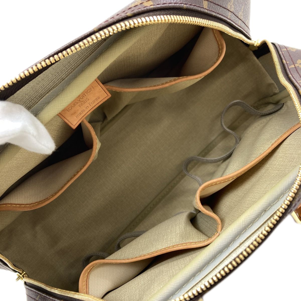 Louis Vuitton Deauville Handbag Monogram Canvas — view 5
