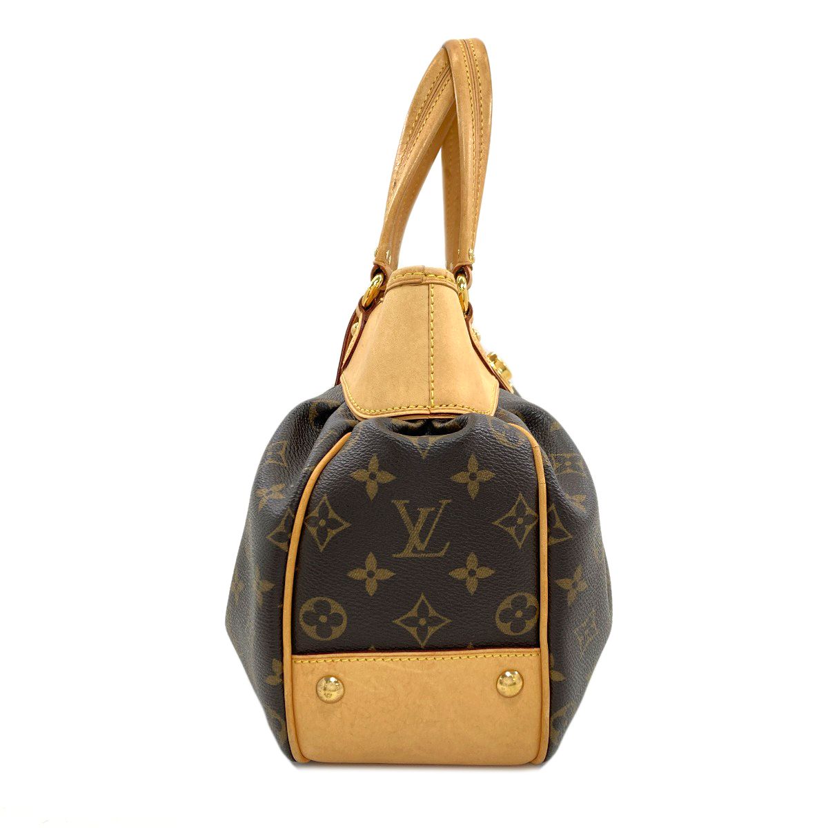 Louis Vuitton Boesi PM Handbag Monogram Canvas — view 3