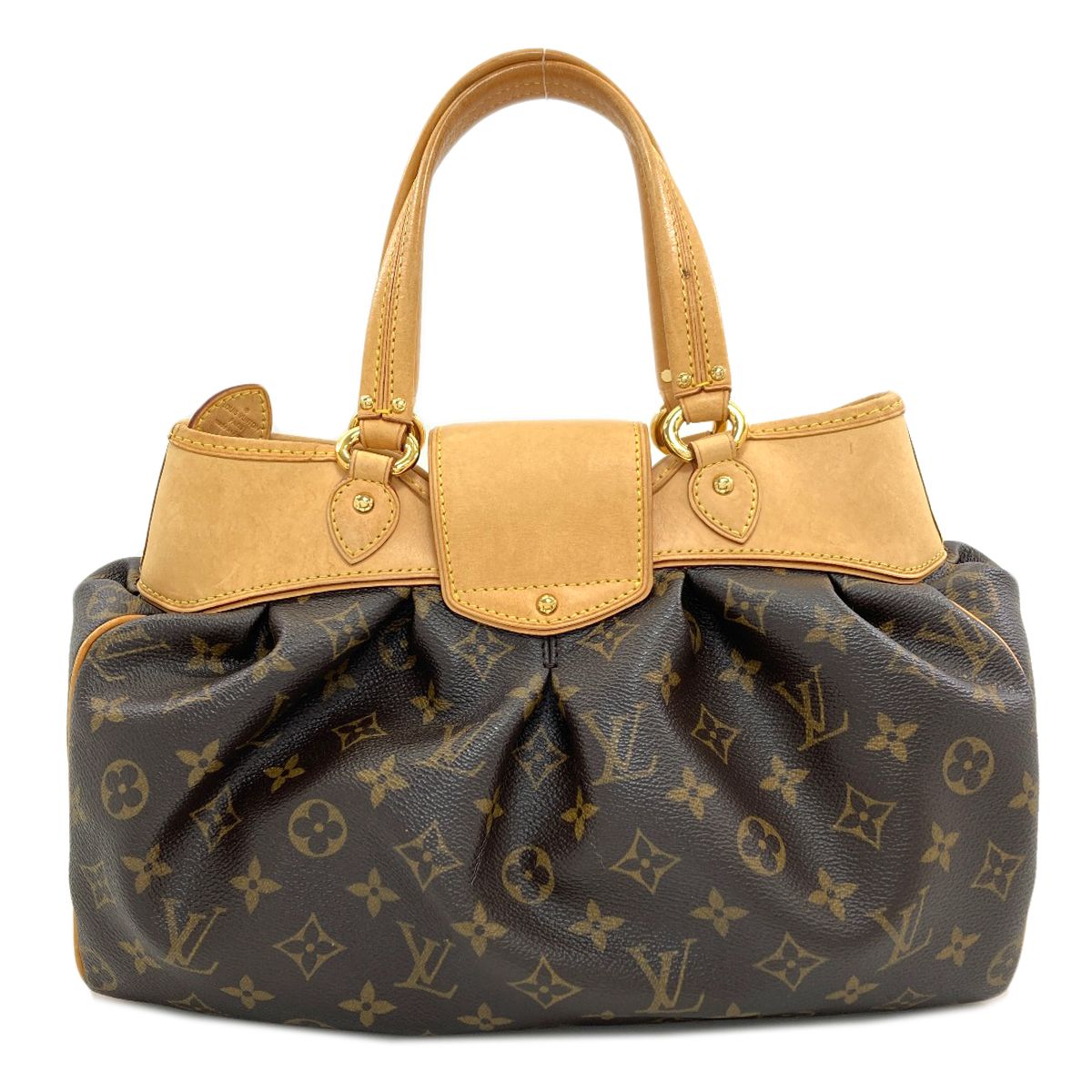 Louis Vuitton Boesi PM Handbag Monogram Canvas — view 2