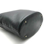 Gucci Leather Chain Shoulder Bag Black Gphardware Purse — view 4
