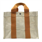 Hermes Bora PM Orange Canvas Tote Purse — view 2