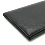 Hermes Calvi Epsom Card Case Leather Black Business Holder — view 5