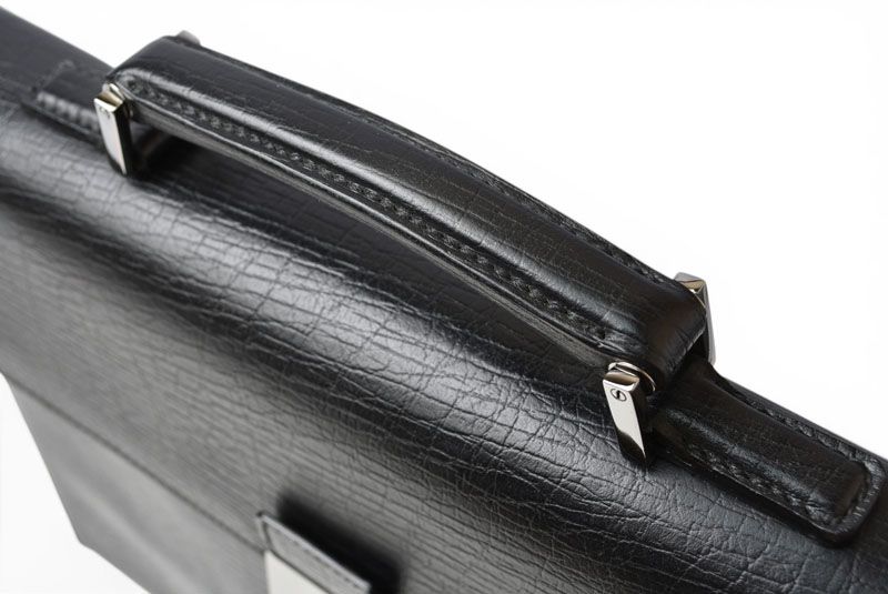 Gucci Business Document Purse A4 Leather Black — view 5