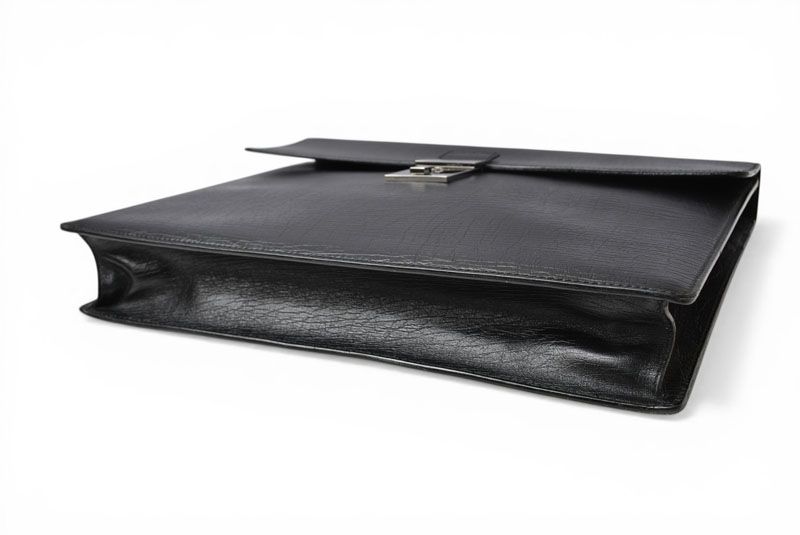 Gucci Business Document Purse A4 Leather Black — view 7
