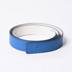 Hermes Belt Buckle H Logo Diamond Reversible Blue White Silver — view 7