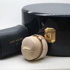 Harry Winston Avenue-c Mini Elliptic Watch Leather 18k Rose Gold 18k Pink Case — view 9