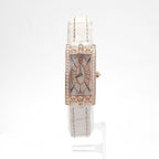 Harry Winston Avenue-c Mini Elliptic Watch Leather 18k Rose Gold 18k Pink Case — view 2